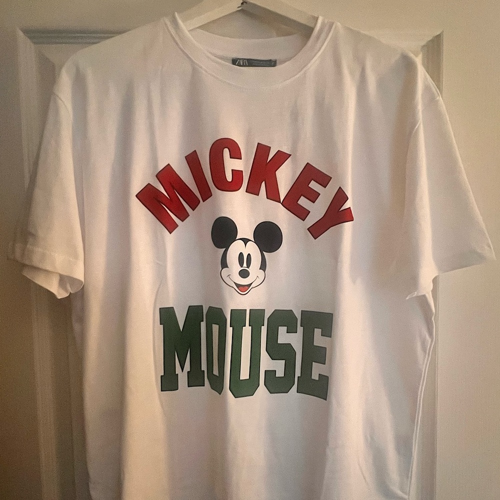 Zara Mickey Mouse Disney Tee